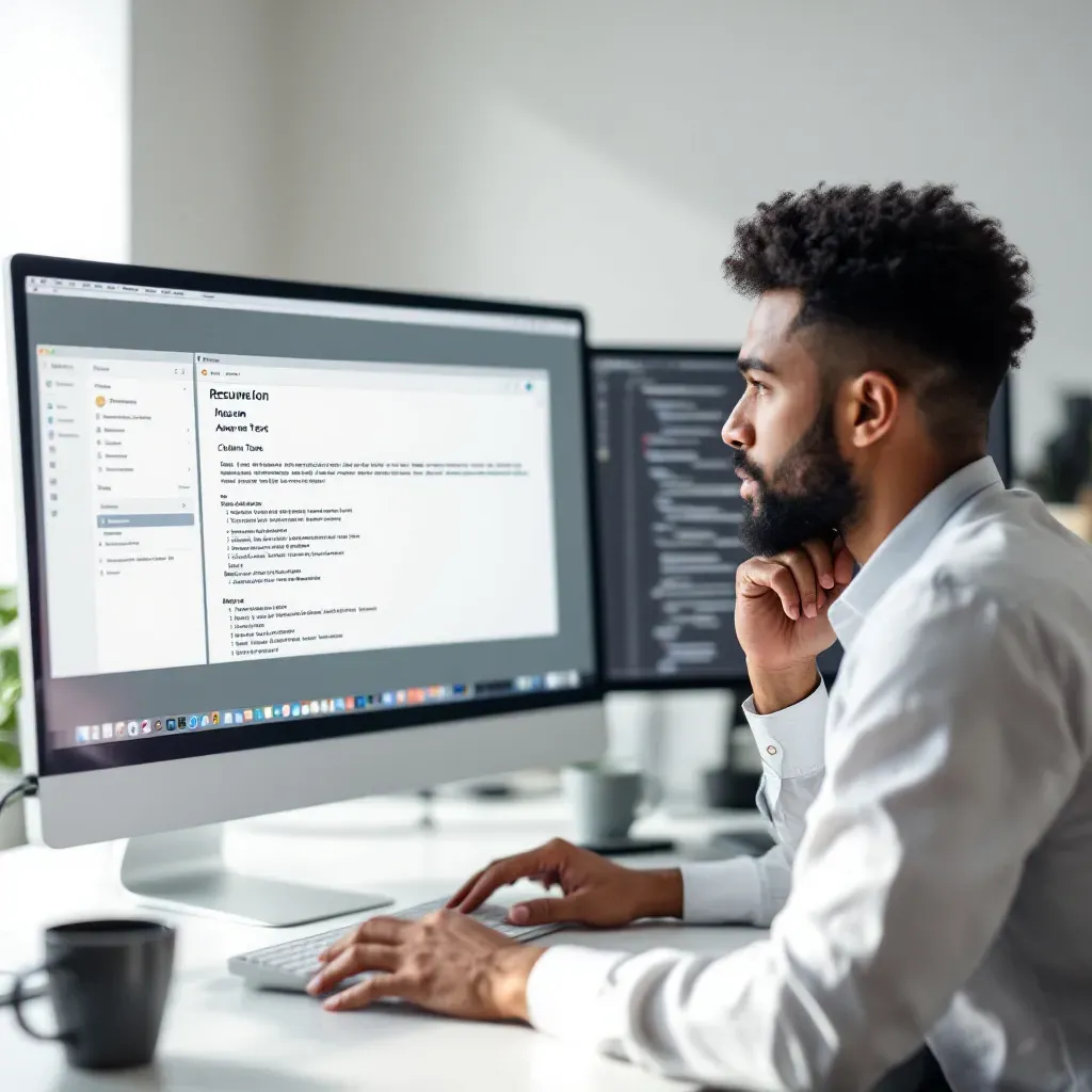 Cover image for ASCII-Lebenslauf: So optimieren Sie Ihren Lebenslauf für ATS-Systeme