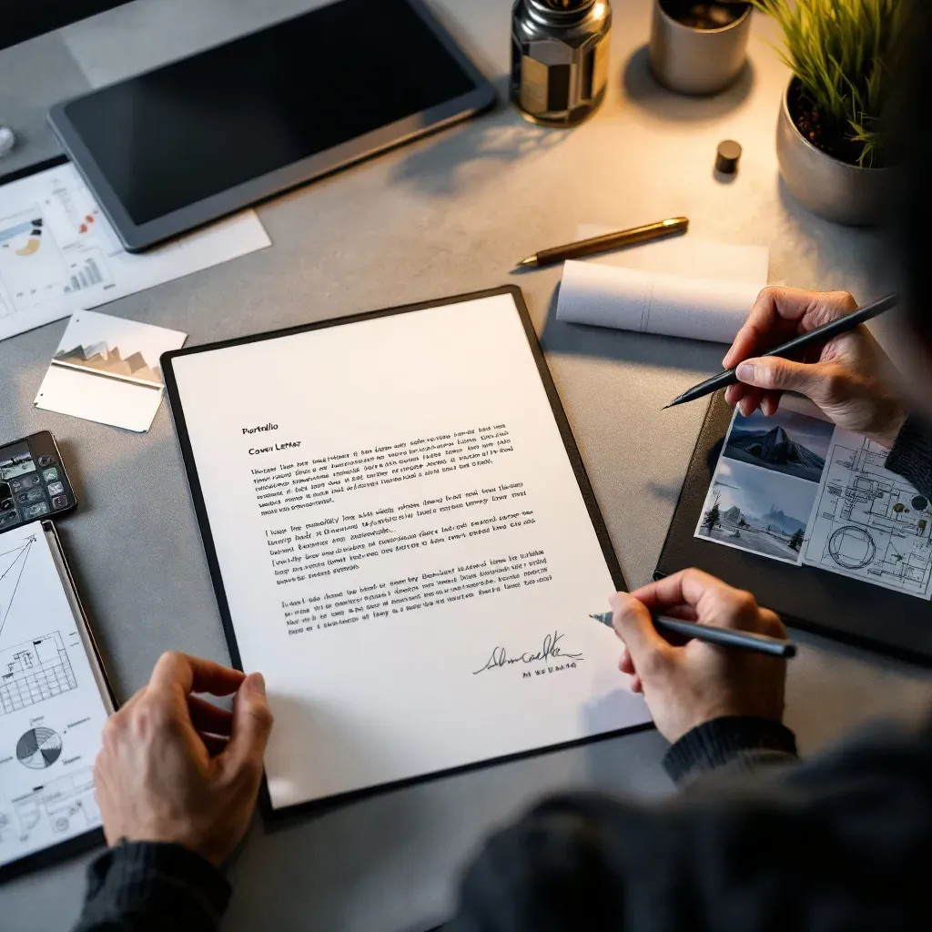 Cover image for Das perfekte Anschreiben für Portfolio: Professionelle Muster und Tipps