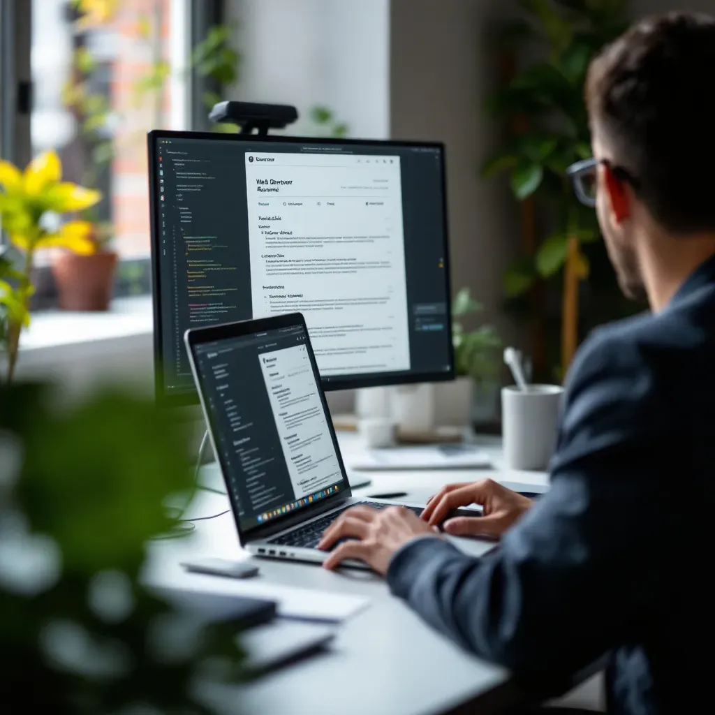 Cover image for Der perfekte Lebenslauf für Webentwickler: Strukturiert, technisch präzise und überzeugend