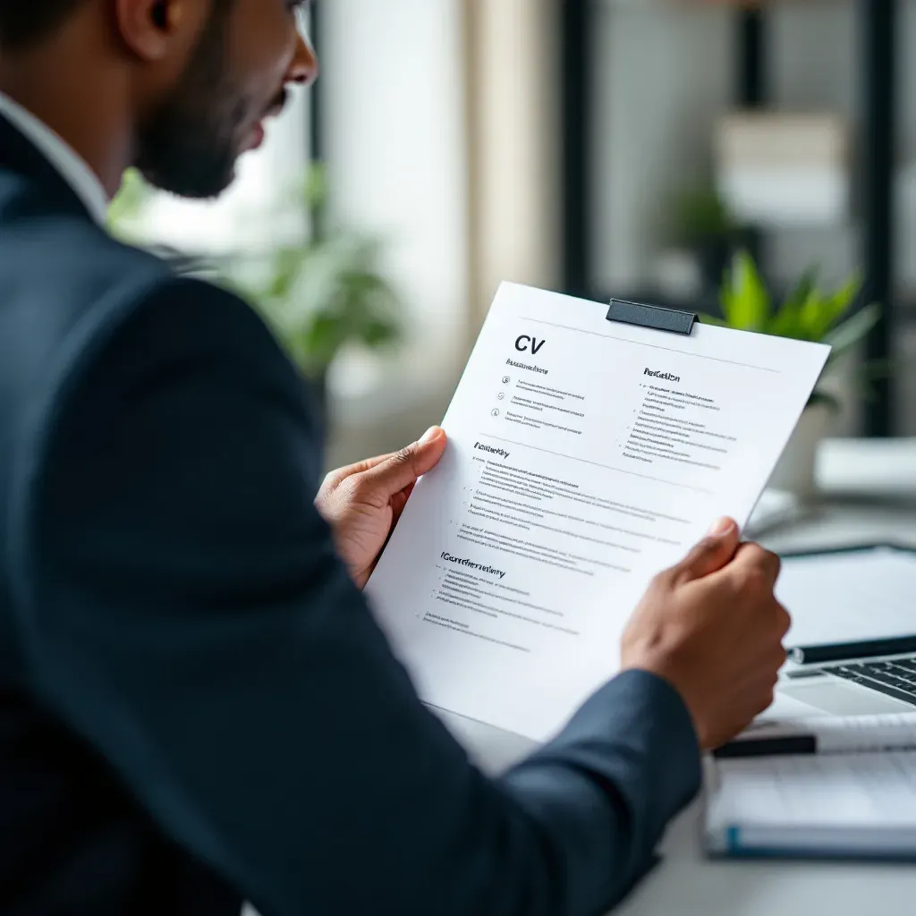 Cover image for Elementos Esenciales para un Currículum que Impresiona a los Reclutadores