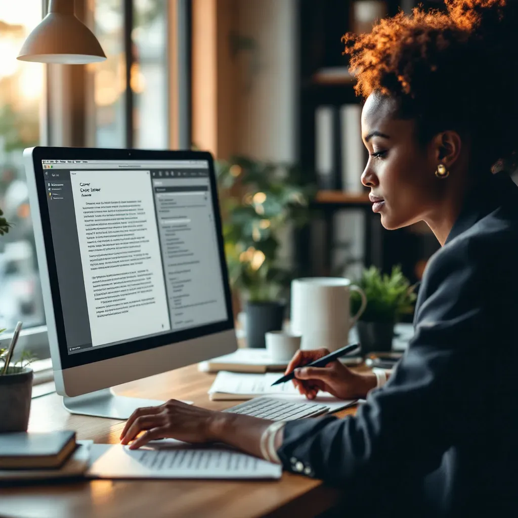 Cover image for Técnicas Profissionais de Edição de Carta de Apresentação: O Guia Definitivo